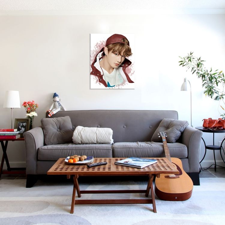 Картина по номерам «К-POP BTS» — картинка 4