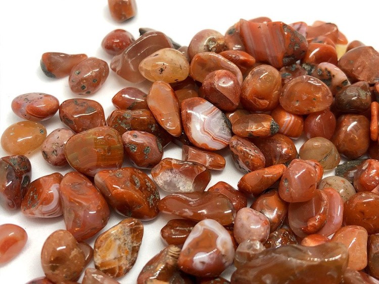 Натуральный камень Агат красный, 100г — картинка 2