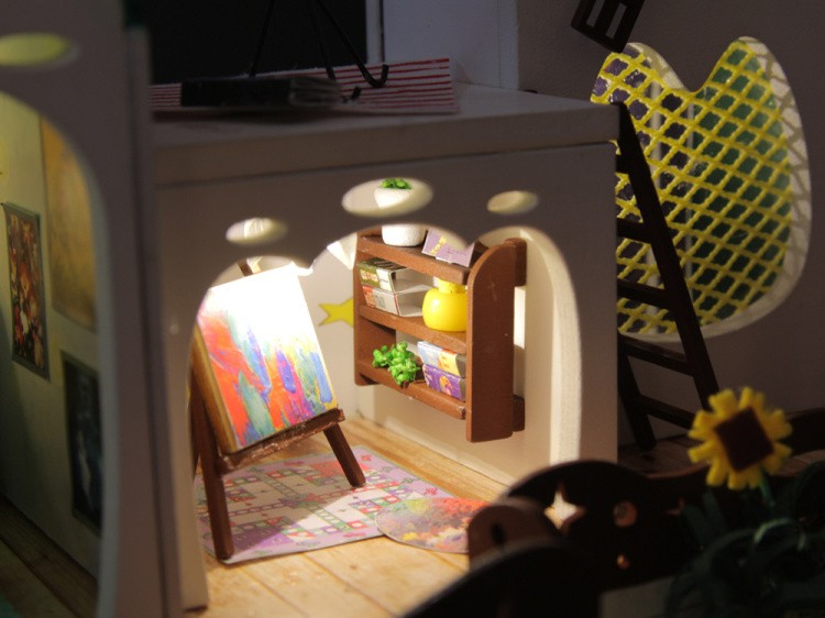 Набор для создания миниатюры (румбокс) «Мельница» — картинка 9