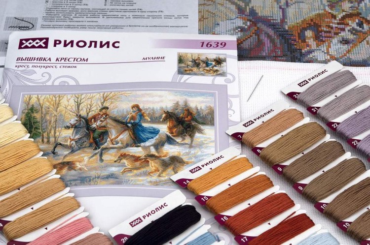 Набор для вышивания «Русская охота» — картинка 6