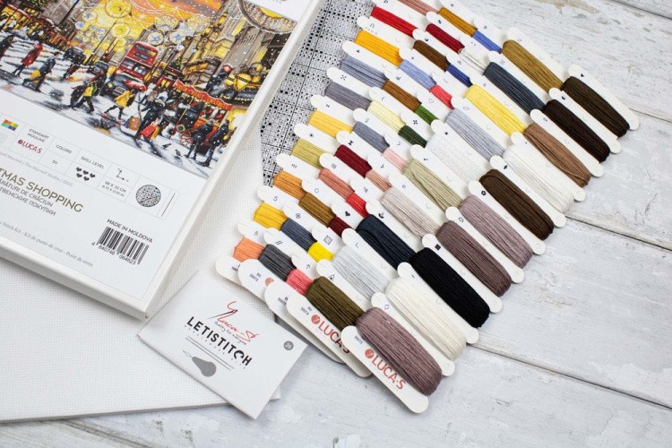 Набор для вышивания «Рождественские покупки» — картинка 5