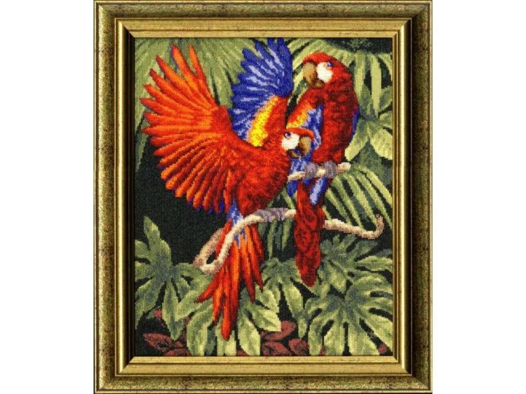 Набор для вышивания «Попугаи» — картинка 2