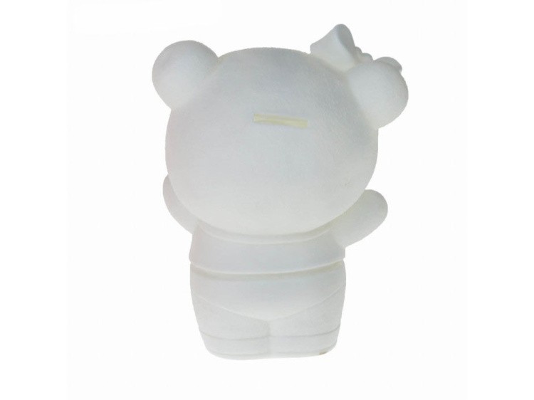 Виниловая копилка-раскраска «Мишка-девочка» — картинка 3