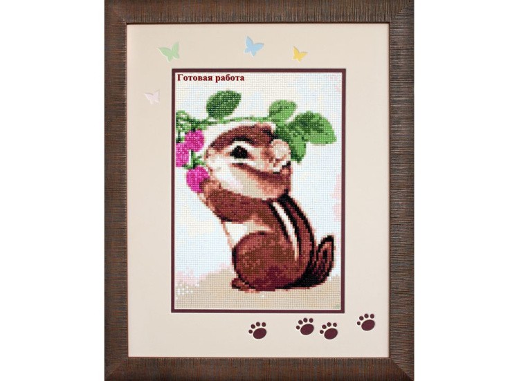 Алмазная вышивка «Бурундук» — картинка 3