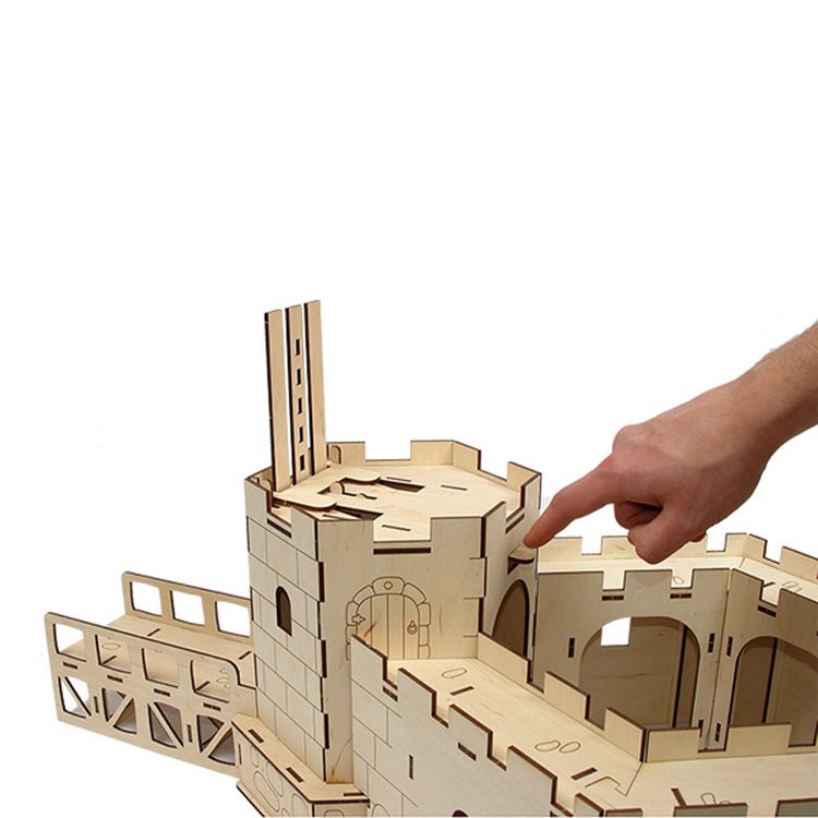 Конструктор WOODY «Королевский форт» — картинка 3