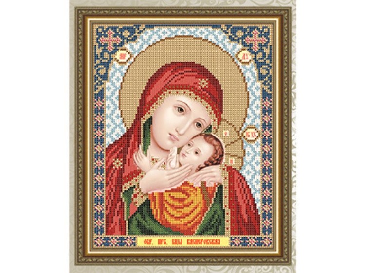Рисунок на ткани «Образ Пресвятой Богородицы Касперовская»