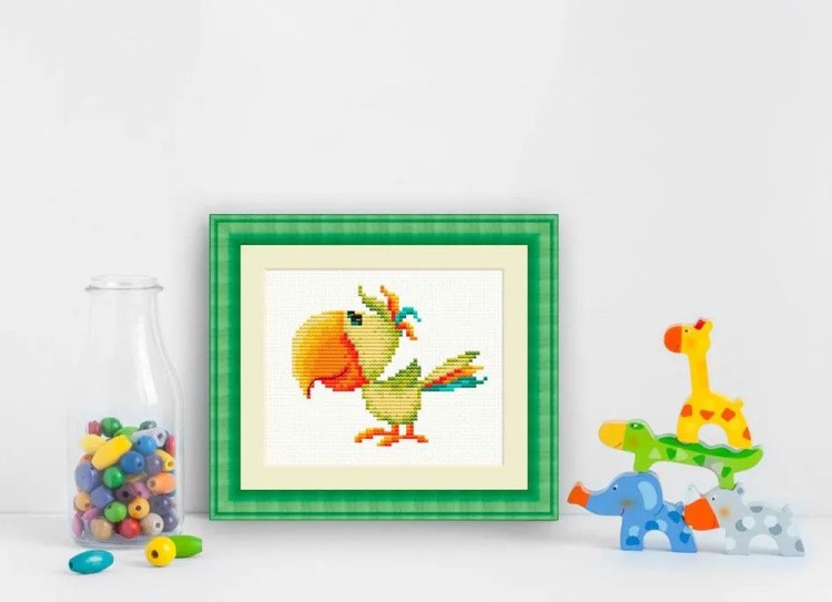 Набор для вышивания «Попугай» — картинка 5