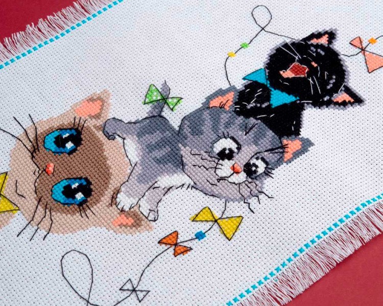 Набор для вышивания «Куча мала» — картинка 3