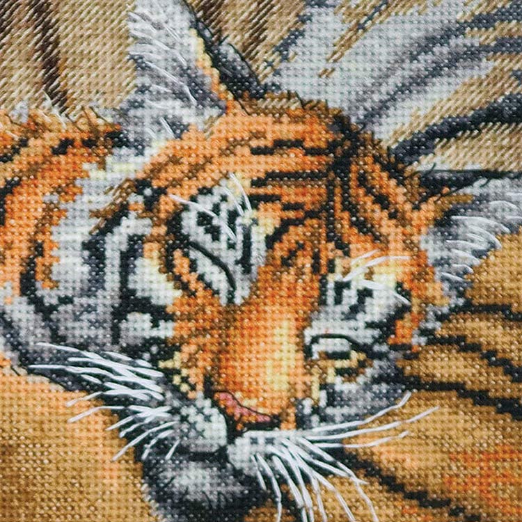 Набор для вышивания «Спящий тигренок» — картинка 3