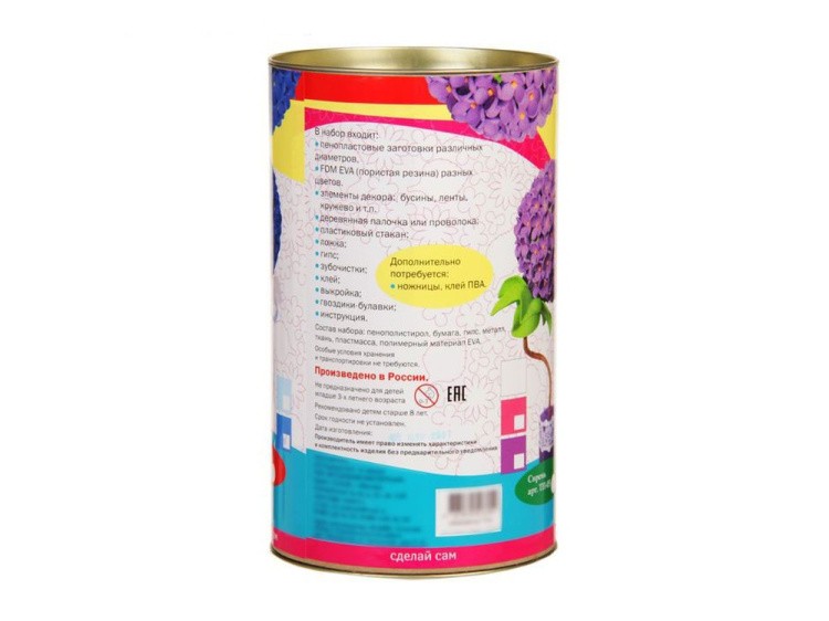 Набор для создания топиария «Незабудка» — картинка 5