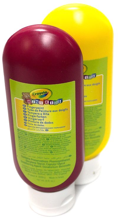 Смываемые пальчиковые краски Crayola, 4 шт. — картинка 3