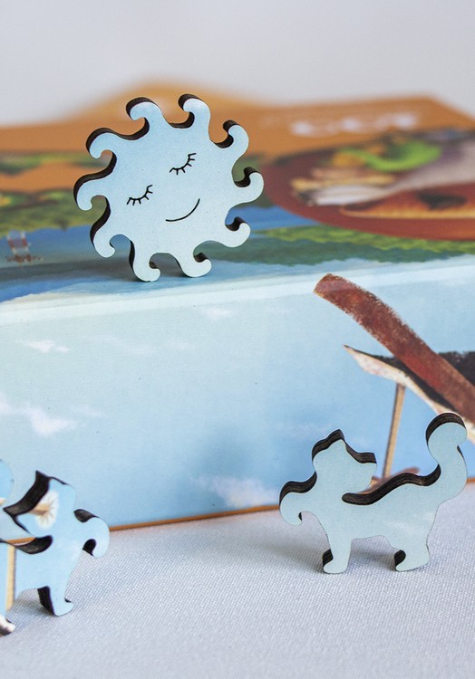 Деревянные пазлы DAVICI «Однажды летом» — картинка 6