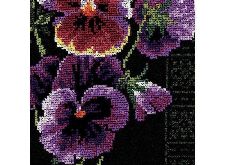 Набор для вышивания «Анютины глазки» — картинка 4