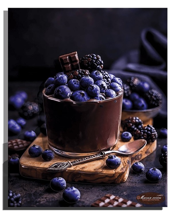 Набор папертоль «Десерт с черникой» 20x25 см   — картинка 2