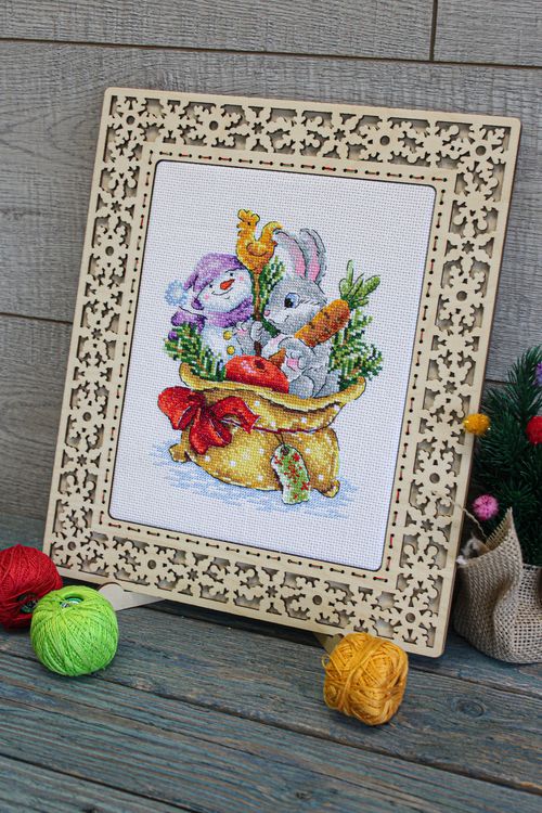 Набор для вышивания «Мешок с подарками» — картинка 3