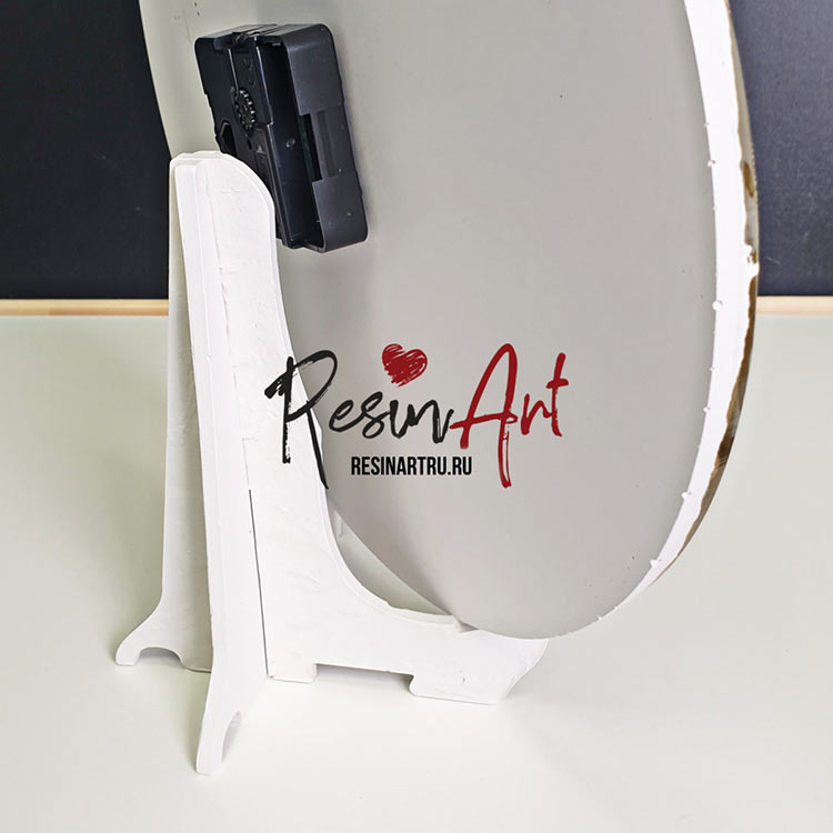 Подставка для картины/часов - Силиконовый молд, 1 шт., ResinArt — картинка 4