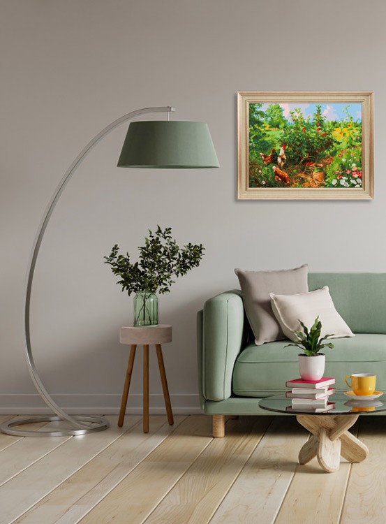 Картина по номерам «Август» — картинка 6