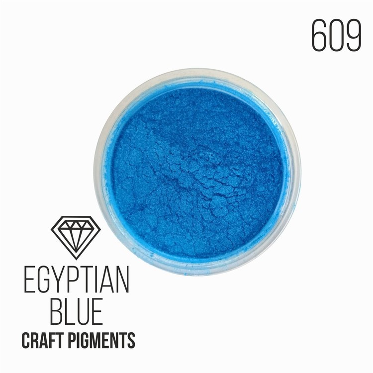 Пигмент минеральный египетский голубой (Egiptian blue) 25 мл, CraftPigments