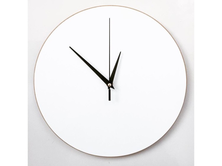 Заготовка ART Board WhiteClock, круглый (без механизма), D30 см, Craftsmen.store — картинка 2