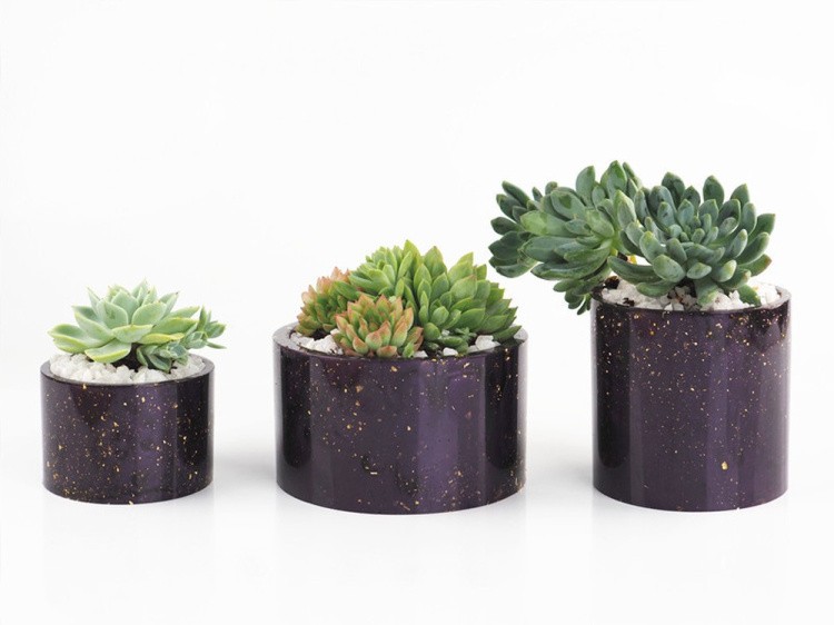 Силиконовый молд - Кашпо, d12x7см — картинка 8