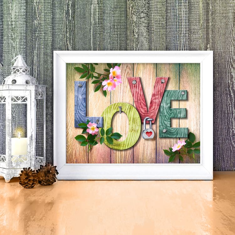 Алмазная вышивка «Любовь» — картинка 2