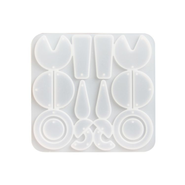 Силиконовый молд для эпоксидной смолы украшения, серьги-подвески #1, FancyOn — картинка 3