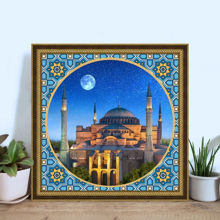 Алмазная вышивка «Мечеть Айя София» — картинка 4