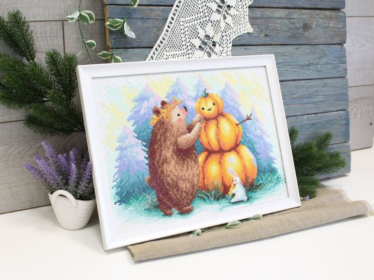 Алмазная вышивка «Тыквовик» — картинка 3