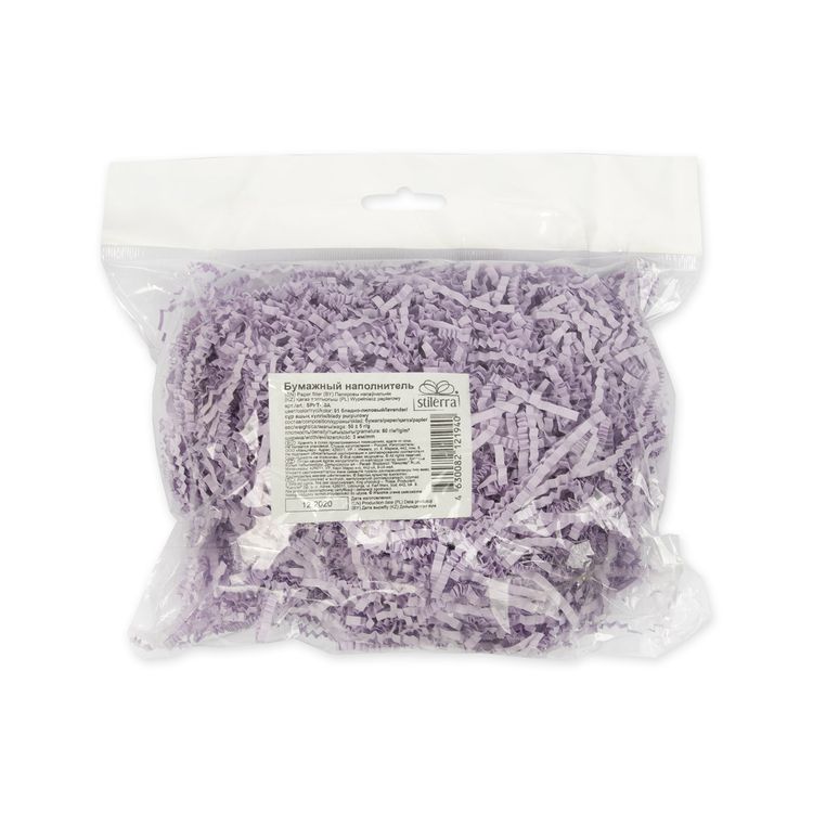Бумажный наполнитель, цвет: бледно-лиловый, 50 г, Stilerra — картинка 2