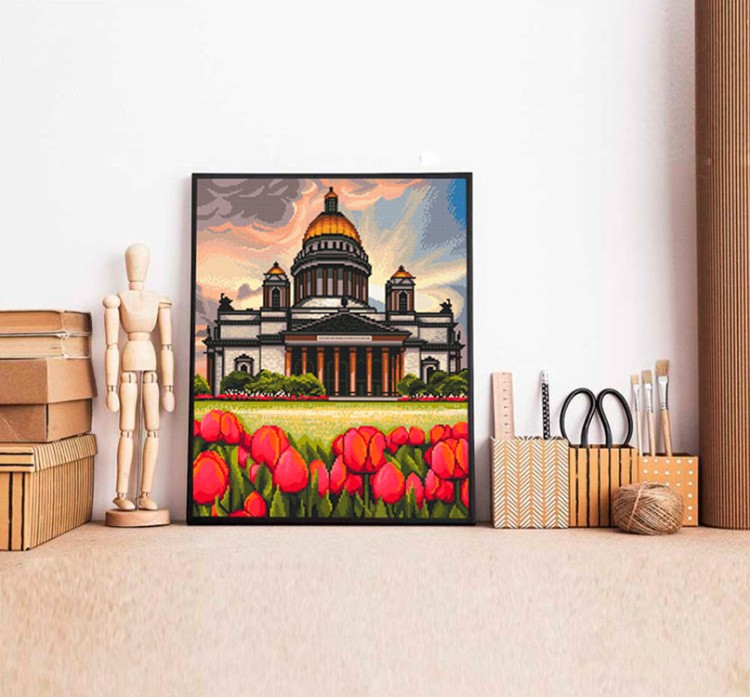 Алмазная вышивка «Исаакиевский собор» — картинка 3