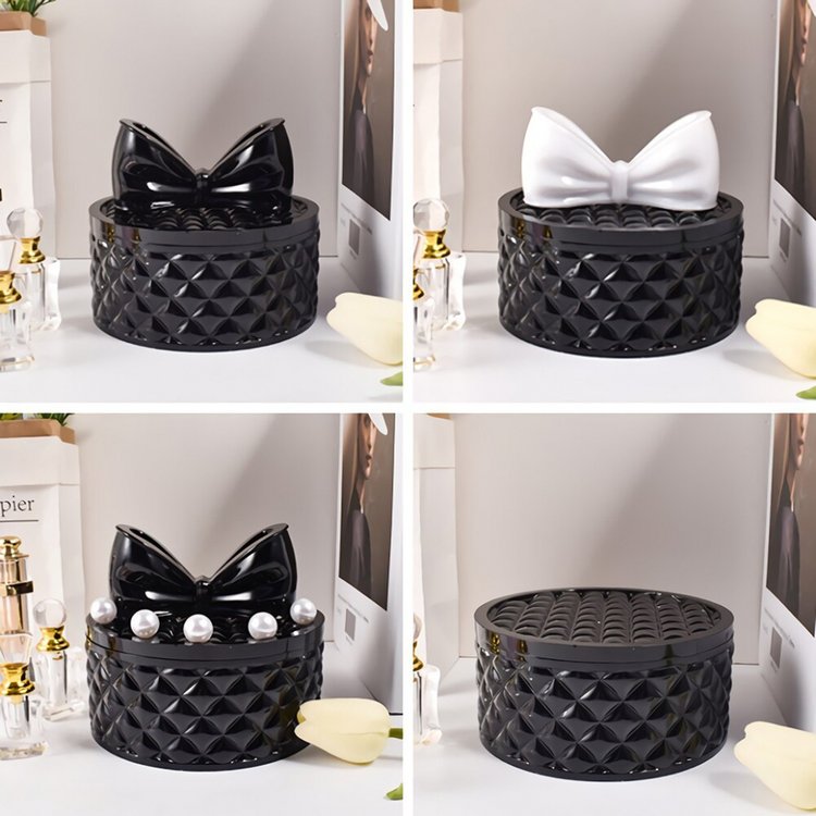 Силиконовый молд - Шкатулка №9, d 14 см, 1 шт. — картинка 3