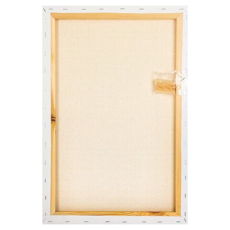 Холст на подрамнике BRAUBERG ART DEBUT, 40х60 см, 280 г/м2, грунт, 100% хлопок, мелкое зерно — картинка 4