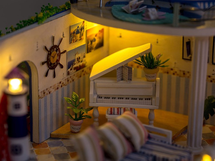 Набор для создания миниатюры (румбокс) «Вилла» — картинка 10