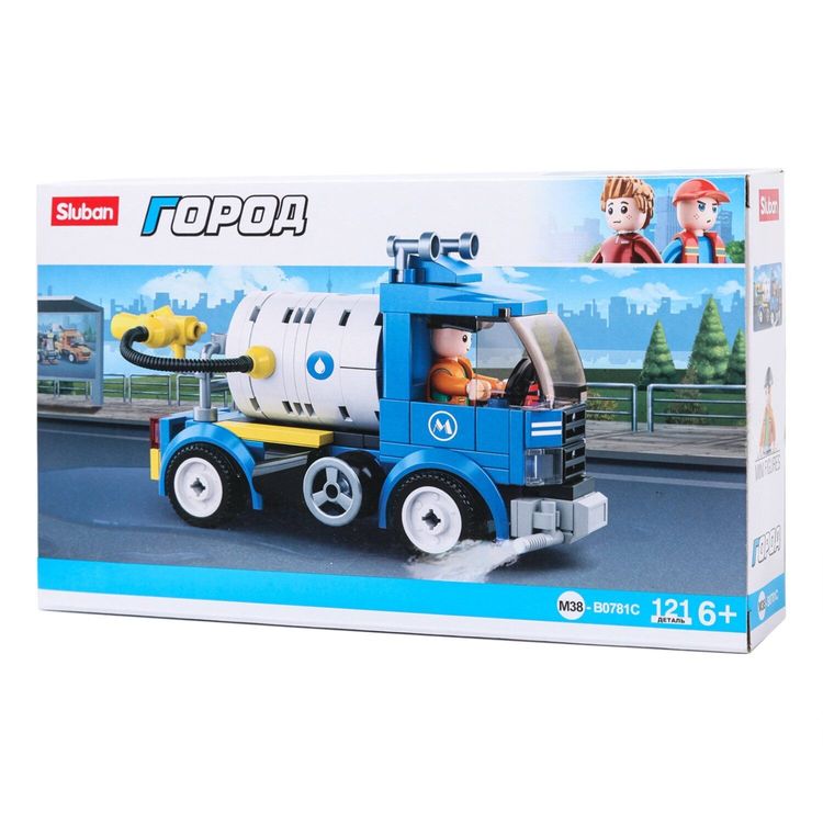 Конструктор «Город. Водовоз», 121 деталь — картинка 4