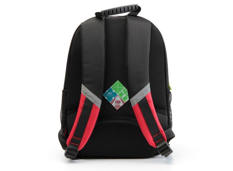 Рюкзак 4ALL Kids с битами, черно-красный — картинка 4