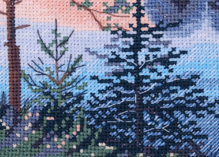 Набор для вышивания «На берегу Байкала» — картинка 2