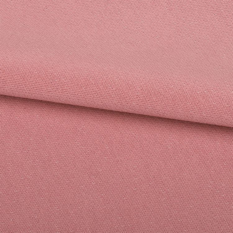 Ткань трикотаж Футер 3х нитка, петля, хлопок, 6 м, ширина 180 см, цвет: розовый зефир, TBY — картинка 3