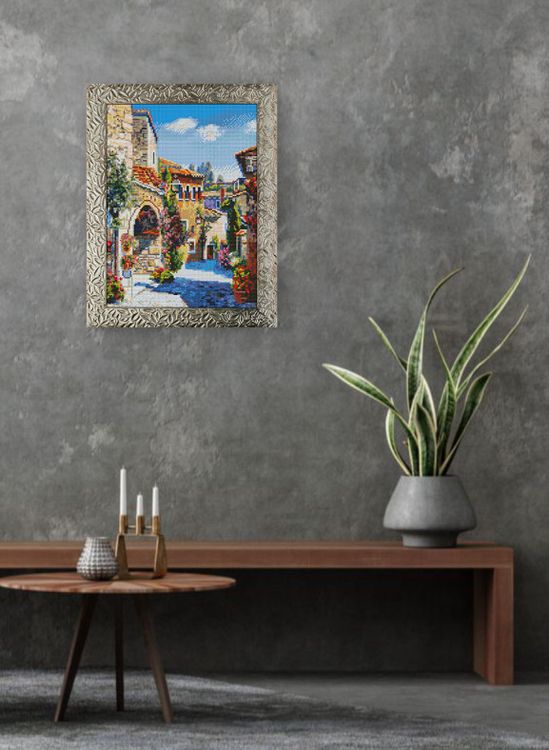 Алмазная вышивка «Ператальяда. Площадь Пласа Майор» — картинка 7