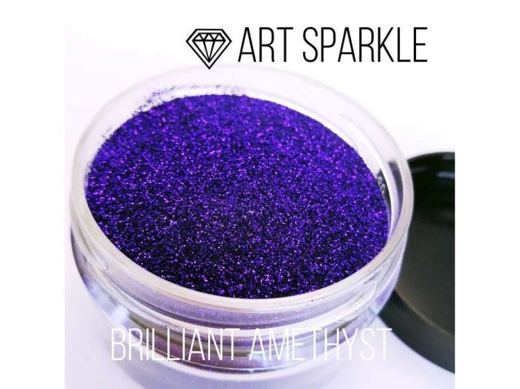 Глиттер мелкий Brilliant Amethyst, 50 г, Craftsmen.store — картинка 2