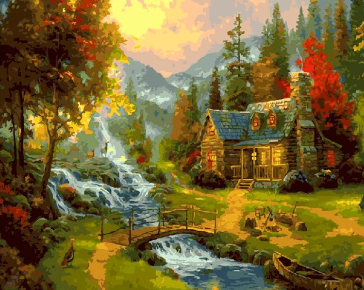 Картина по номерам «Осенний пейзаж»