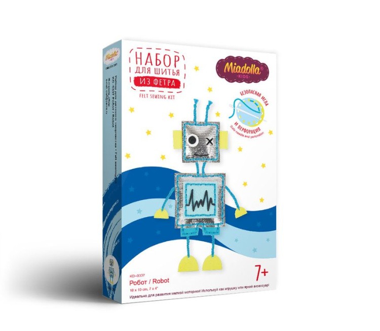 Набор для шитья «Робот» — картинка 4