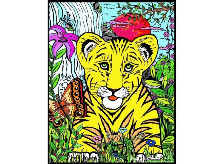 Папка-раскраска «Кошки» + 10 маркеров — картинка 2