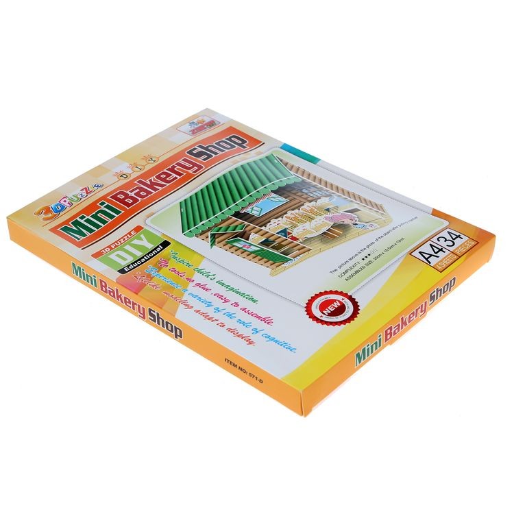 3D пазл Пекарня — картинка 2