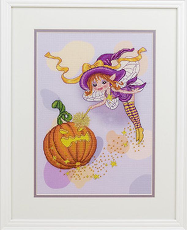 Набор для вышивания «Фея и тыква» — картинка 2