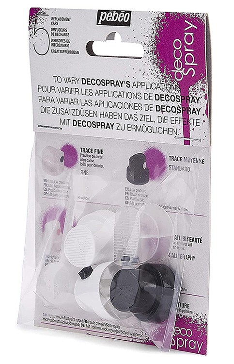 Набор кэпов decoSpray, 5 шт., Pebeo — картинка 3