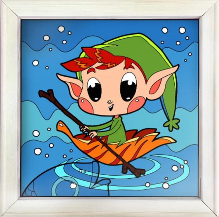 Картина по номерам «Маленькая лодочка» — картинка 5