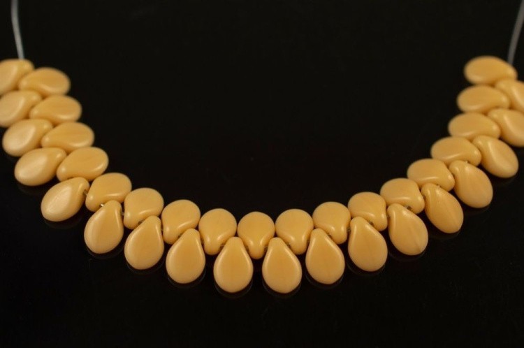 Бусины Preciosa (Чехия) PIP 4 111-01346-00, 10 г, цвет: 13020-28701 бежевый — картинка 2