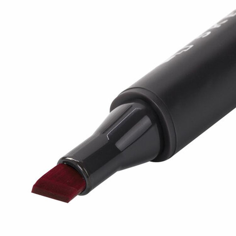 Маркер для скетчинга двусторонний 1 мм - 6 мм BRAUBERG ART CLASSIC, цвет: ярко-красный — картинка 3