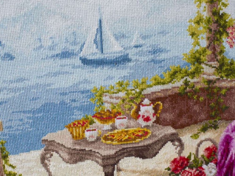 Набор для вышивания «Утро на берегу моря» — картинка 5