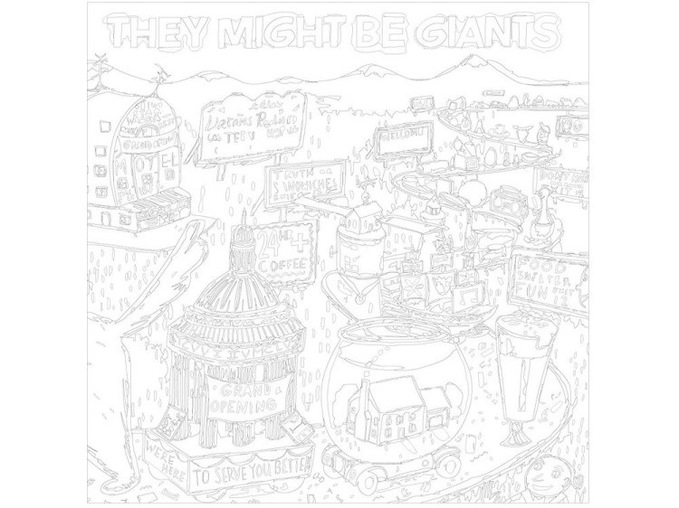 Картина по номерам «They might be giants» — картинка 3